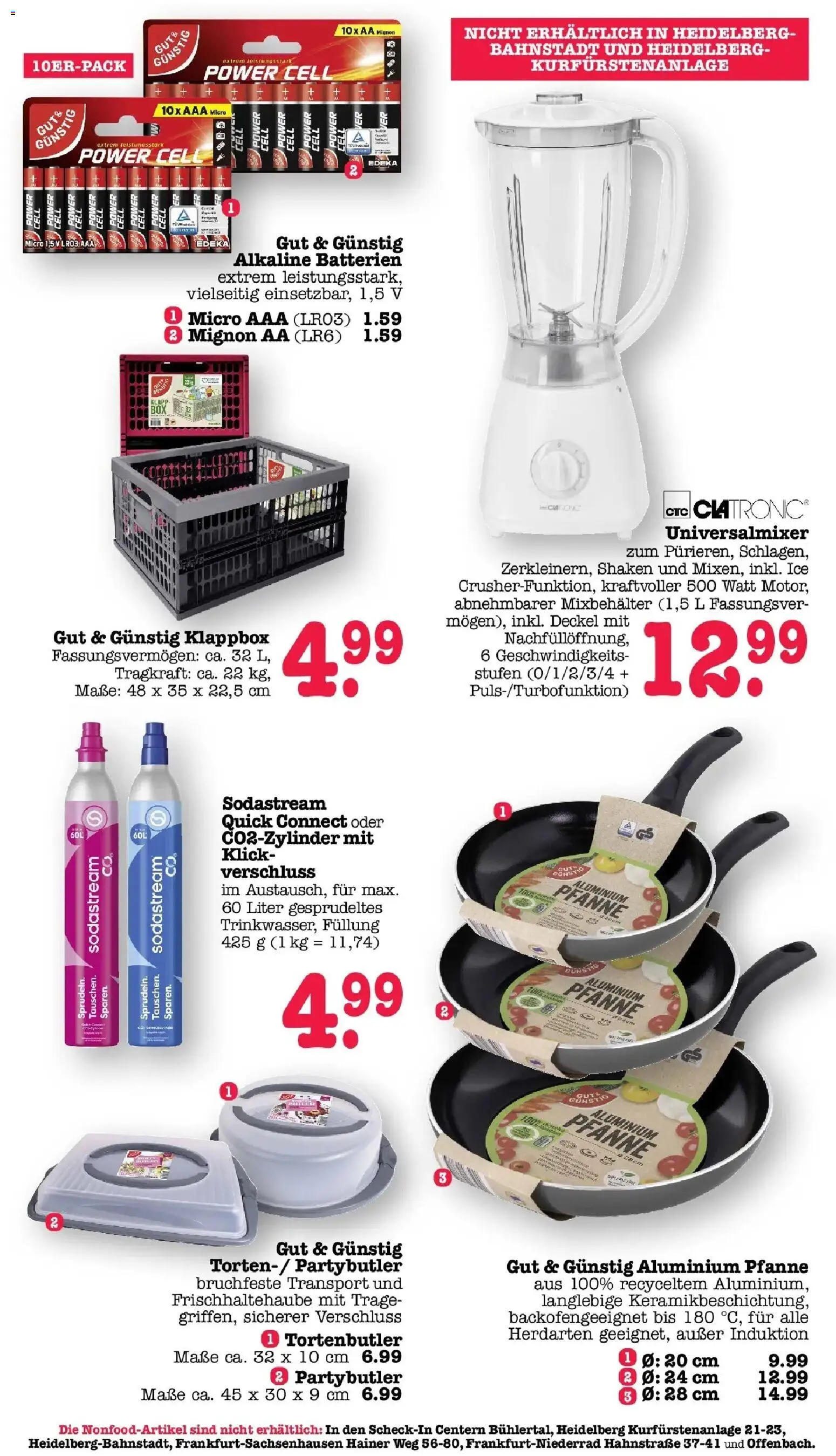 Edeka Prospekt Heidelberg (ab 17.08.2026) » Angebote Online | Seite: 56 | Produkte: Batterien, Sodastream