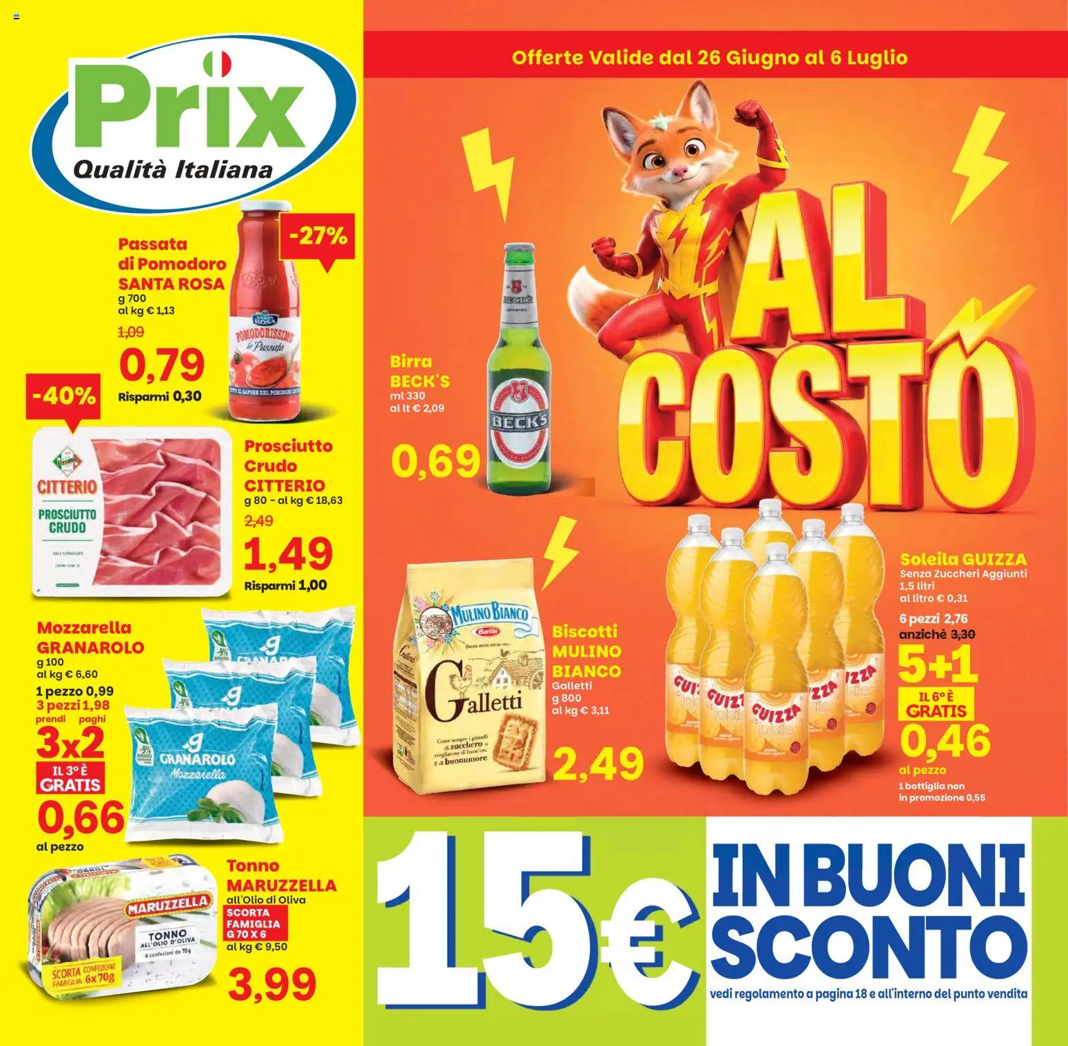 Volantino Prix del 26.06.2026 | Pagina: 1