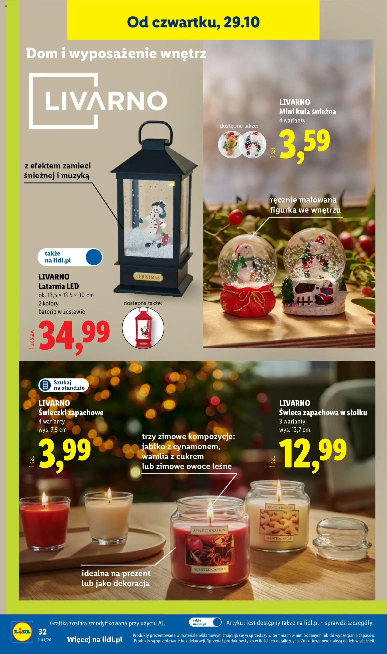 Lidl Katalog od 26.10.2026 | Strona: 38 | Produkty: Świeca, Baterie, Owoce, Świeczki zapachowe