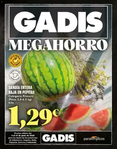 Vista previa Gadis folleto válido desde el 04.06.2026