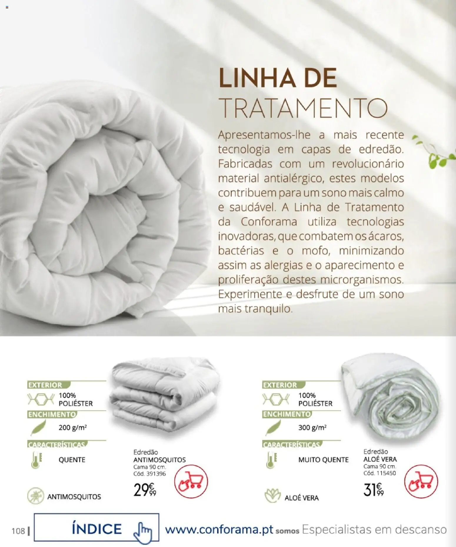 Conforama Camitis │ válido de 06/08/2026 | Página: 108 | Produtos: Cama, Aloe Vera