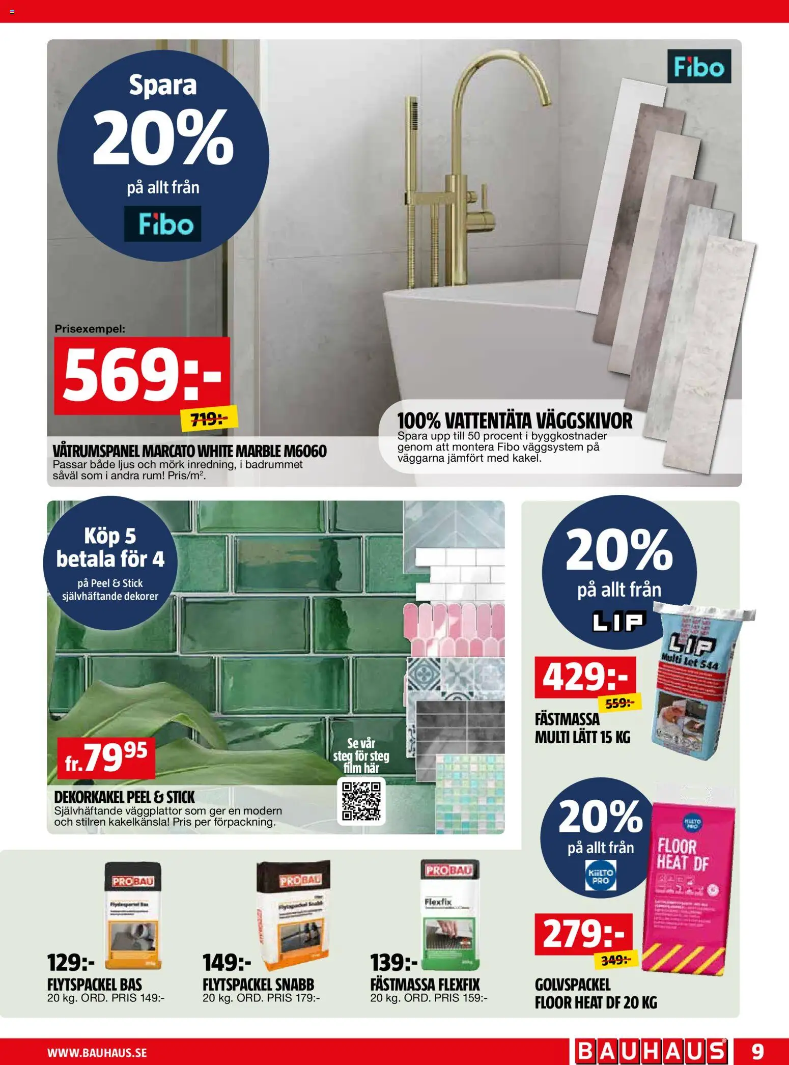 Bauhaus reklamblad aktuell från 28/09/2026 | Sida: 9