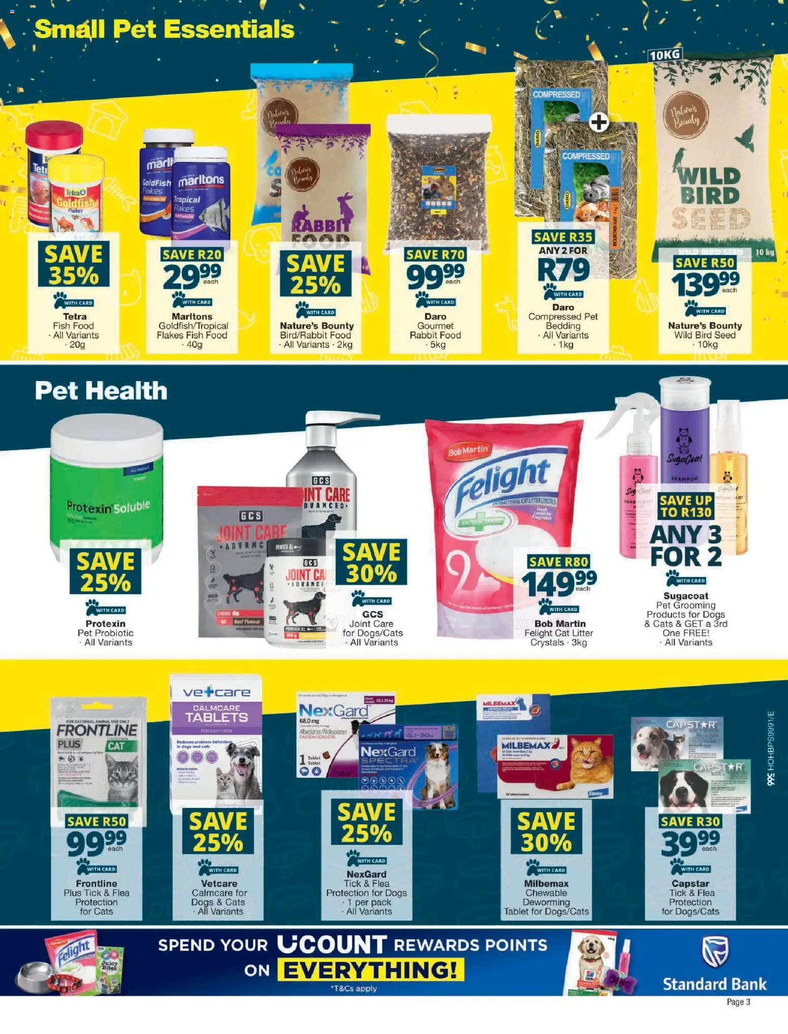 New Checkers catalogue – valid from 25/08/2026 | Page: 3 | Products: Powder, Beef, Shampoo, Flakes