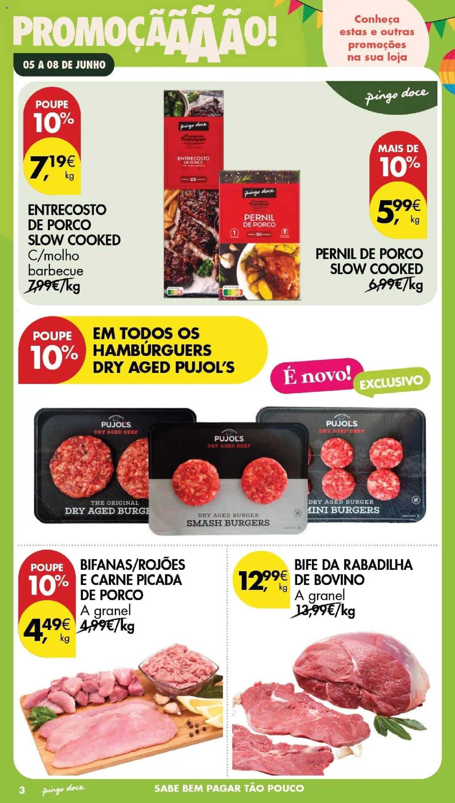 Pingo Doce Poupe este Fim de Semana │ válido de 05.06.2026 | Página: 2 | Produtos: Pernil, Carne picada, Carne