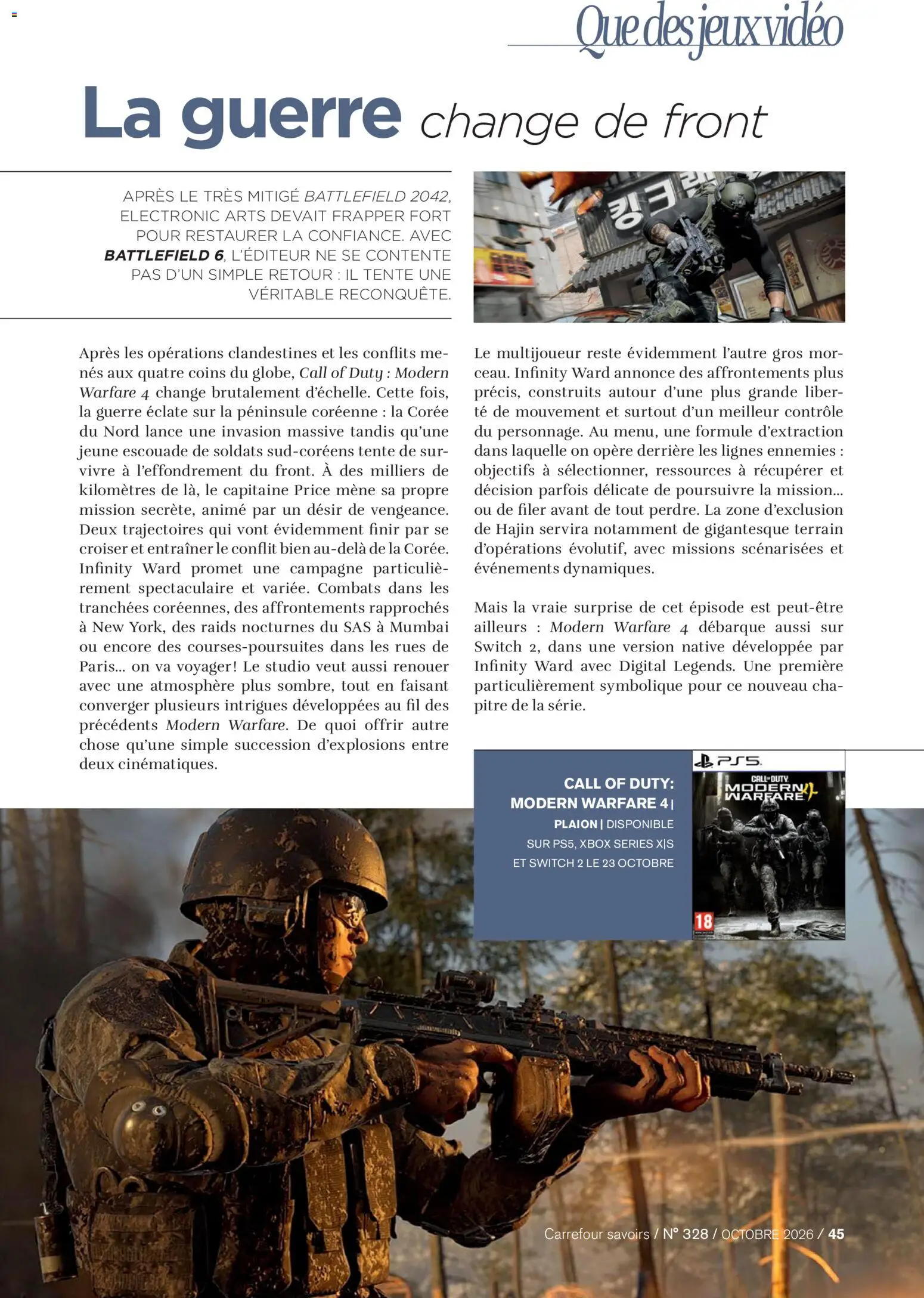 {H1} | Page: 45 | Produits: Vidéo, Tente, Mais, Jeux