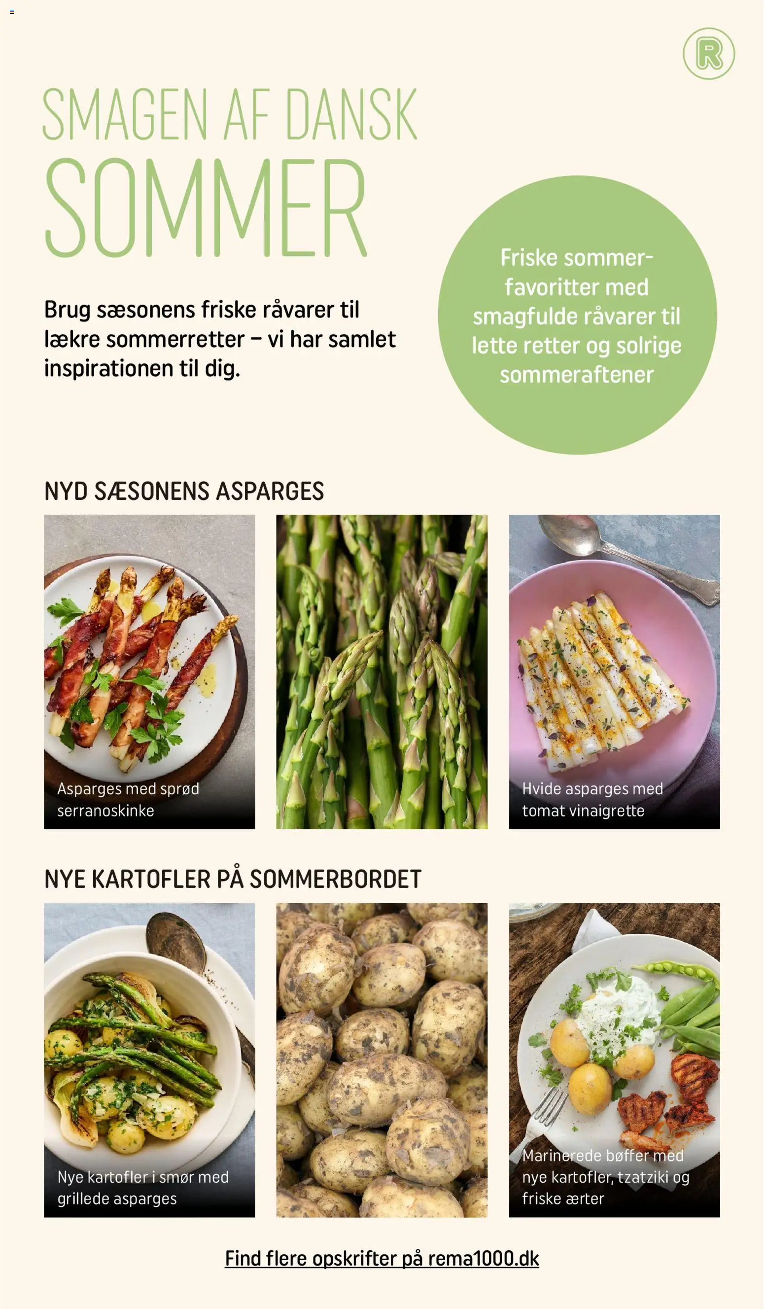 Rema 1000 tilbudsavis – gyldig fra 17.06.2026 | Side: 16 | Produkter: Kartofler, Tzatziki, Ærter, Asparges