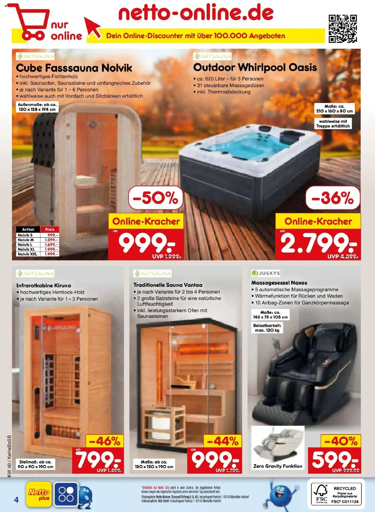 Netto Marken-Discount Prospekt Unna – gültig ab 28.09.2026 | Seite: 45 | Produkte: Ofen