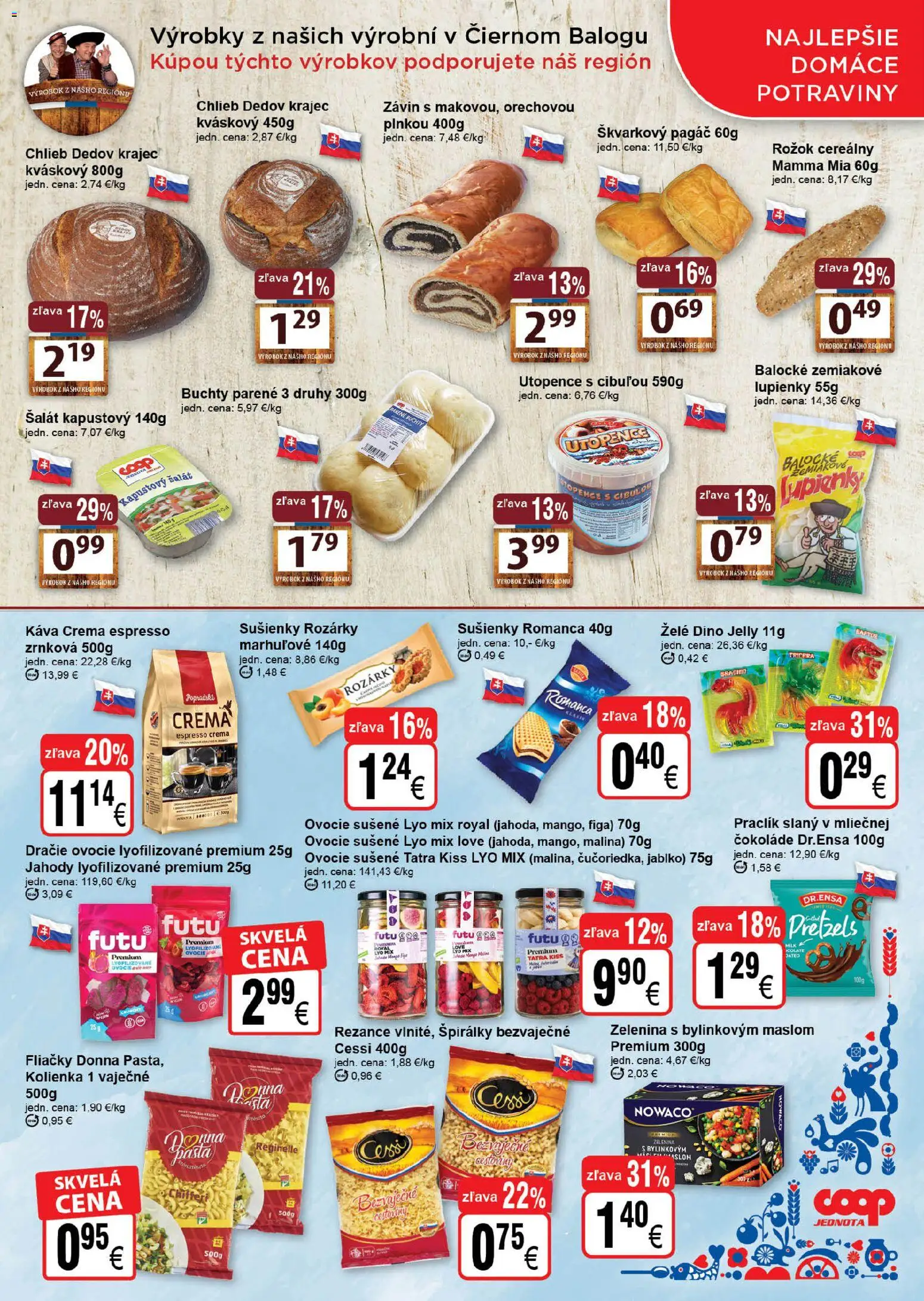 Nové COOP Jednota akcie – leták je platný od 15.07.2026 | Strana: 3