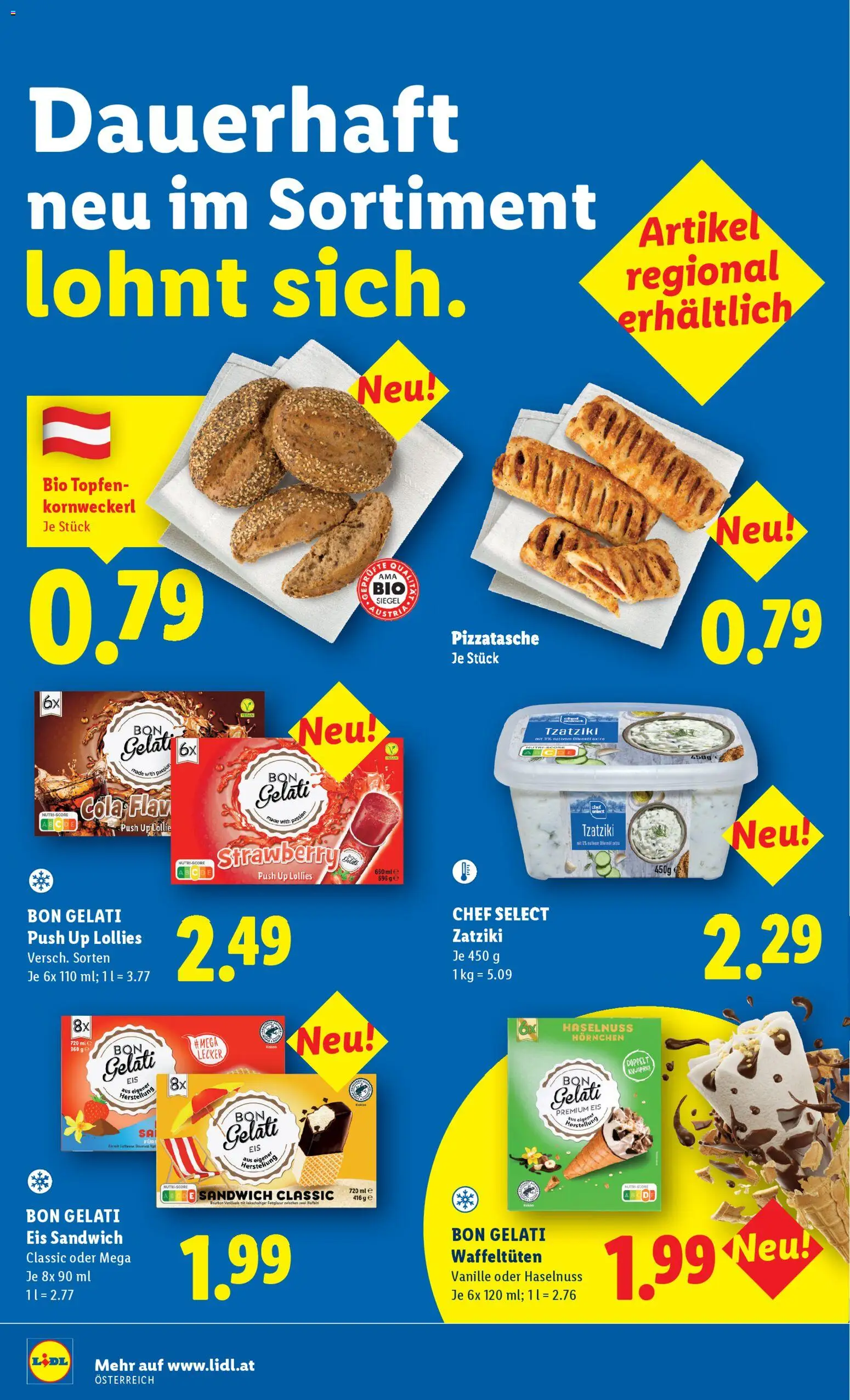 Lidl - Flugblatt gültig ab 02.04.2026 | Seite: 45 | Produkte: Eis