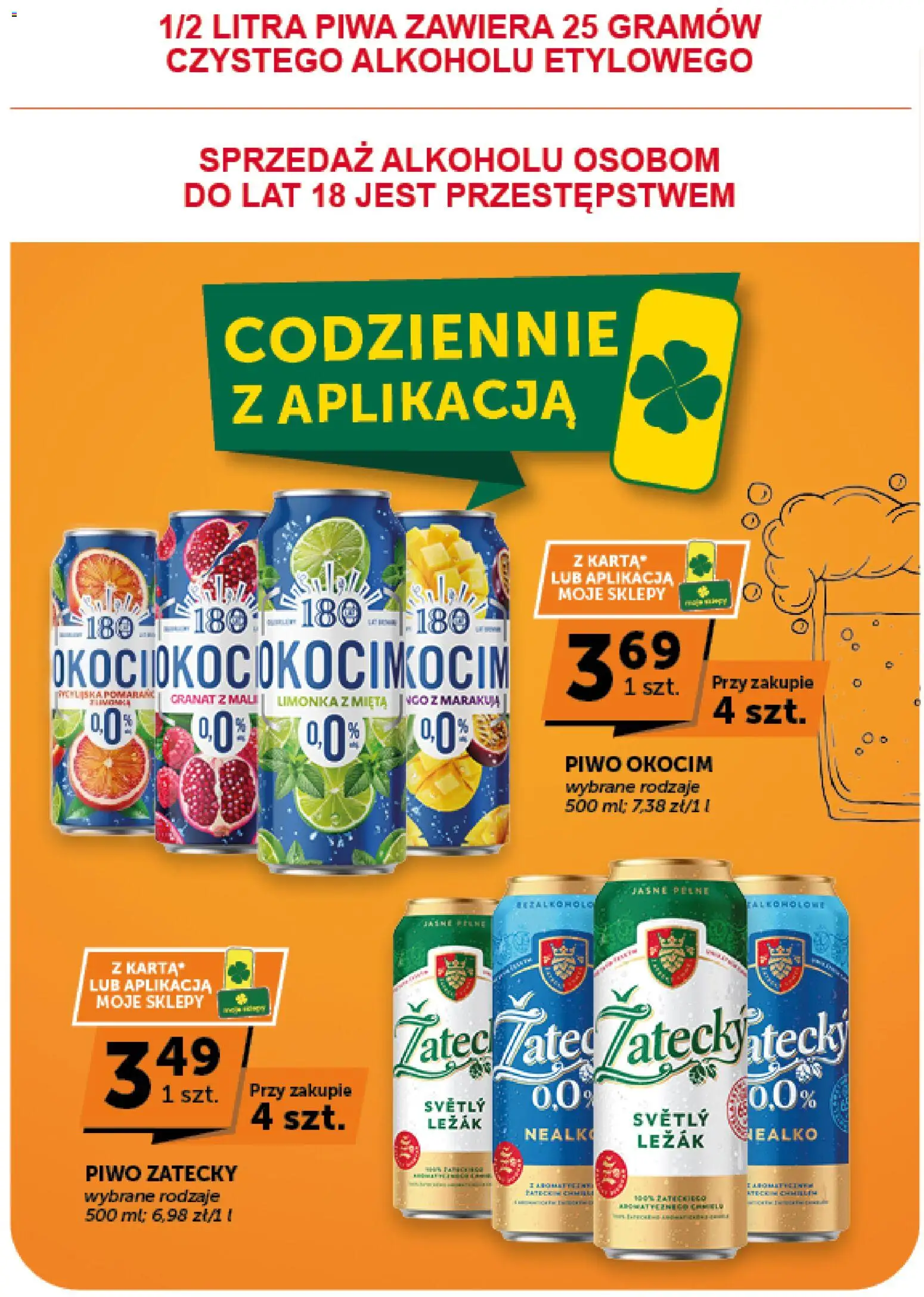 Groszek gazetka od 03.09.2026 | Strona: 17 | Produkty: Karta, Limonka, Mięta, Piwo zatecky