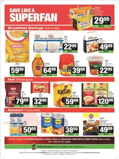 Superspar specials catalogue – valid from 08.06.2026 | Page: 6 | Products: Corn, Data, Cesto para colada, Chocolate