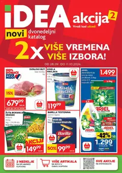 Idea katalog Vredno je za jedno - pregled Idea kataloga - važi od 28.09.2026