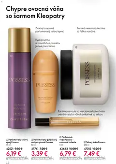 Oriflame leták platný od 27.05.2026 | Strana: 44 | Produkty: Telový krém, Antiperspirant, Krém, Voda