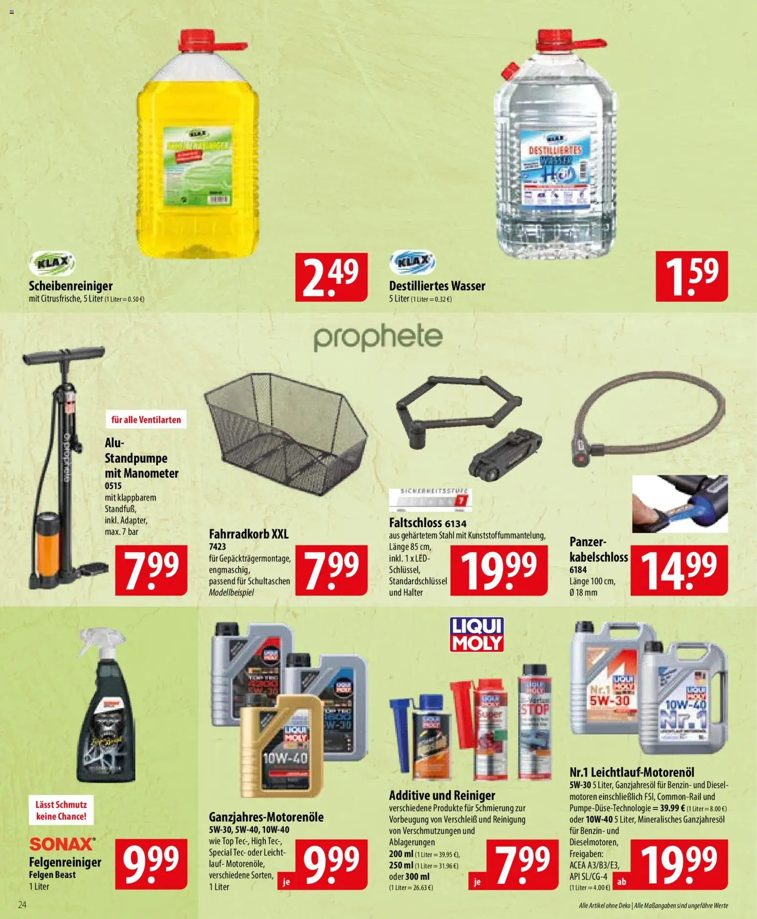 Famila Prospekt – gültig ab 01.06.2026 | Seite: 24 | Produkte: Top, Manometer, Wasser