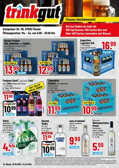Trinkgut - trinkgut: Wochenangebote ab 19.10.2026 gültig