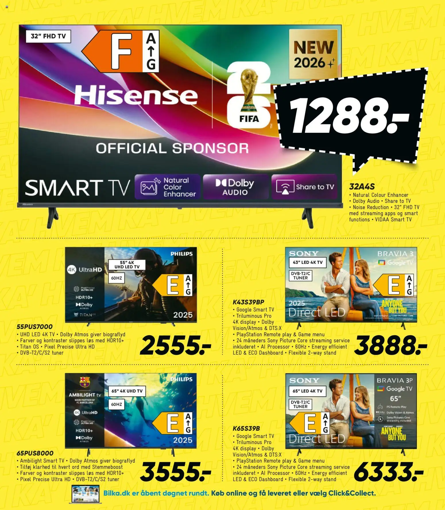 Bilka tilbudsavis – gyldig fra 19.06.2026 | Side: 34 | Produkter: Processor, Smart TV, TV, Playstation