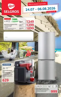 Ofertele Selgros valabile de la 24.07.2026