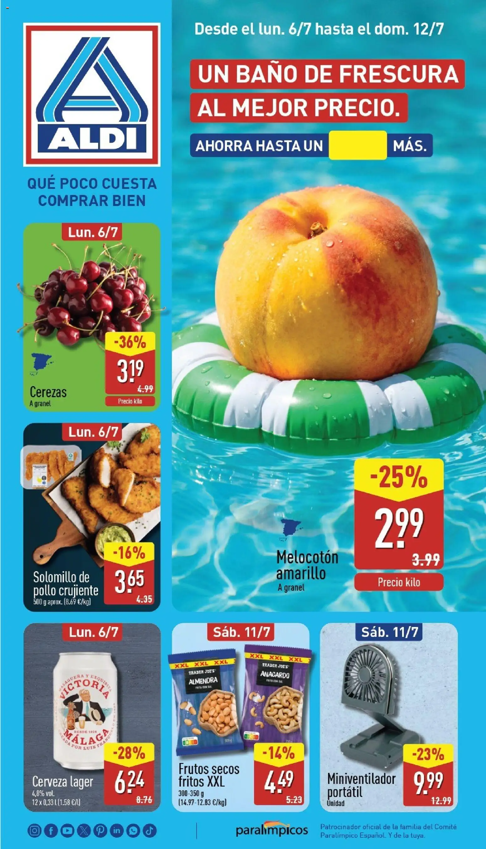 Aldi folleto Canarias │ válido desde el 06/07/2026 | Página: 1