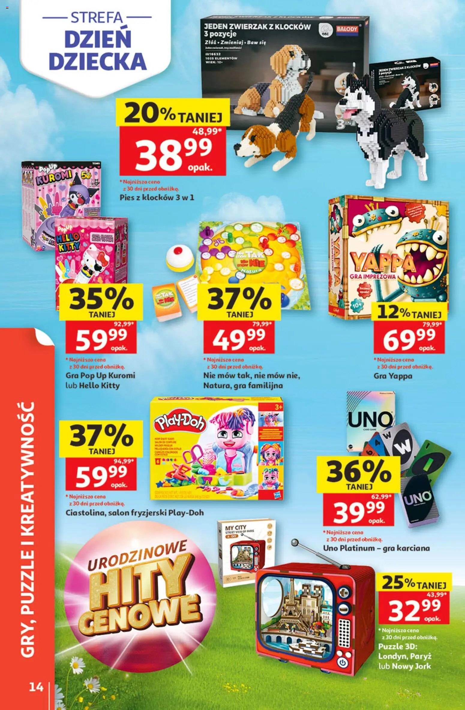 Auchan gazetka - 30 Lat Hipermarket od 21.05.2026 | Strona: 14 | Produkty: Gra