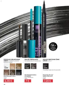 Avon katalog akcije – veljaven od 01.06.2026 | Stran: 56 | Izdelki: Maskara, Crtalo za oci