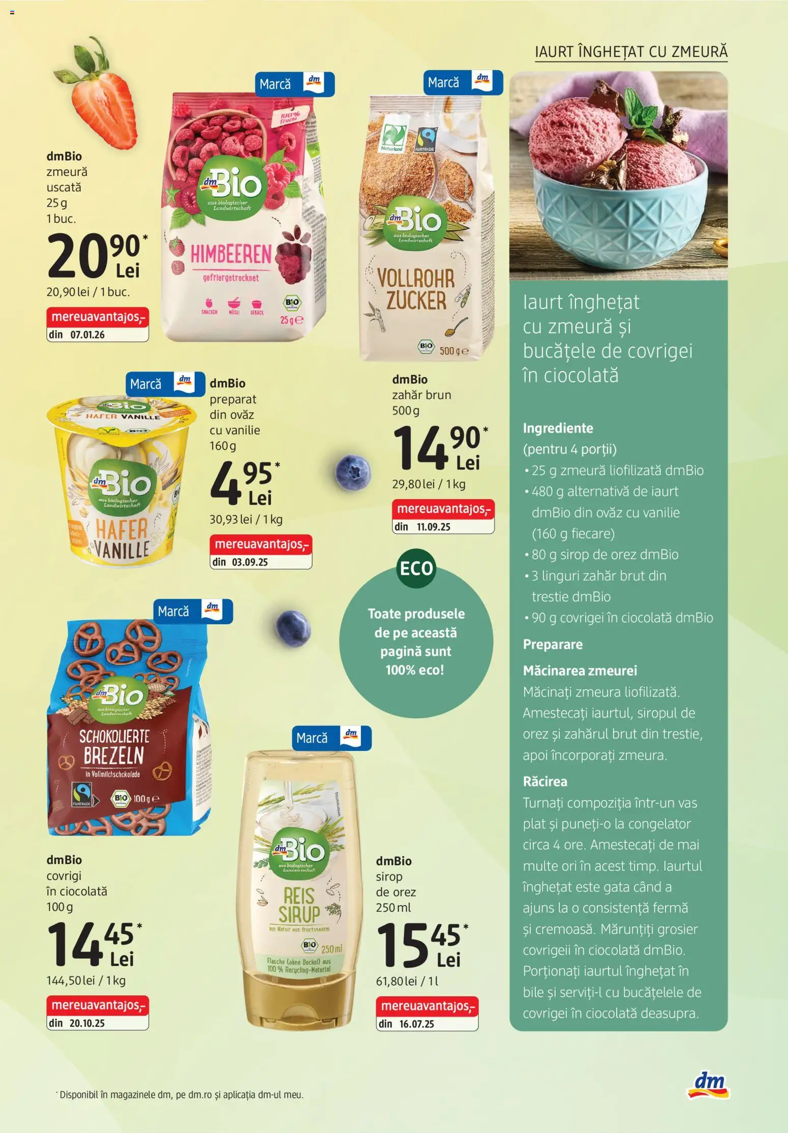 Noul catalog DM drogeriemarkt – valabil de la 28.05.2026 | Pagină: 7 | Produse: Şerit ödül, Iaurt, Orez, Sirop