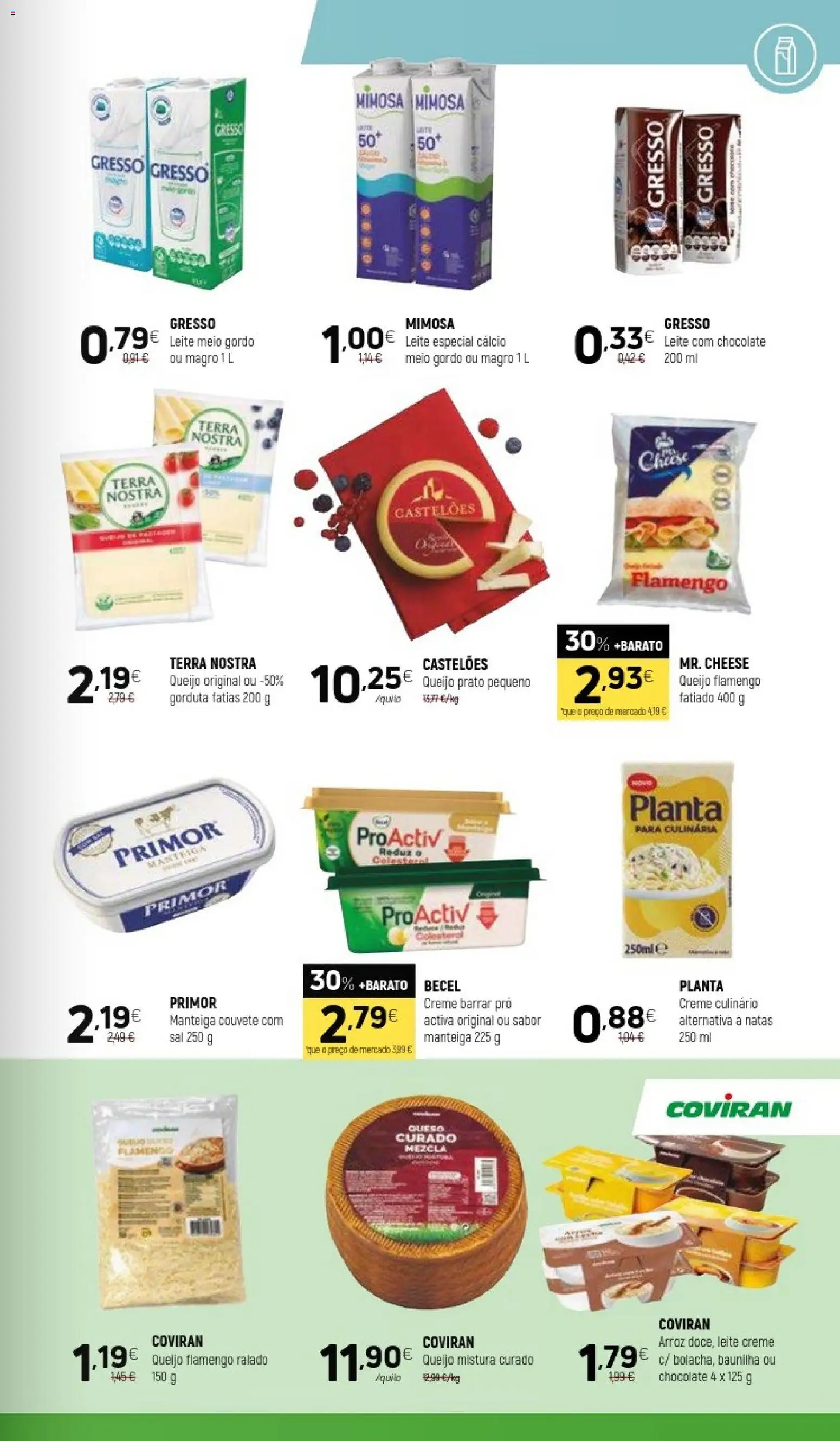 Coviran folheto │ válido de 19.05.2026 | Página: 5 | Produtos: Leite, Manteiga, Chocolate, Arroz