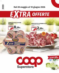 Anteprima del volantino COOP volantino Superstore Tradate valido a partire dal 28.05.2026