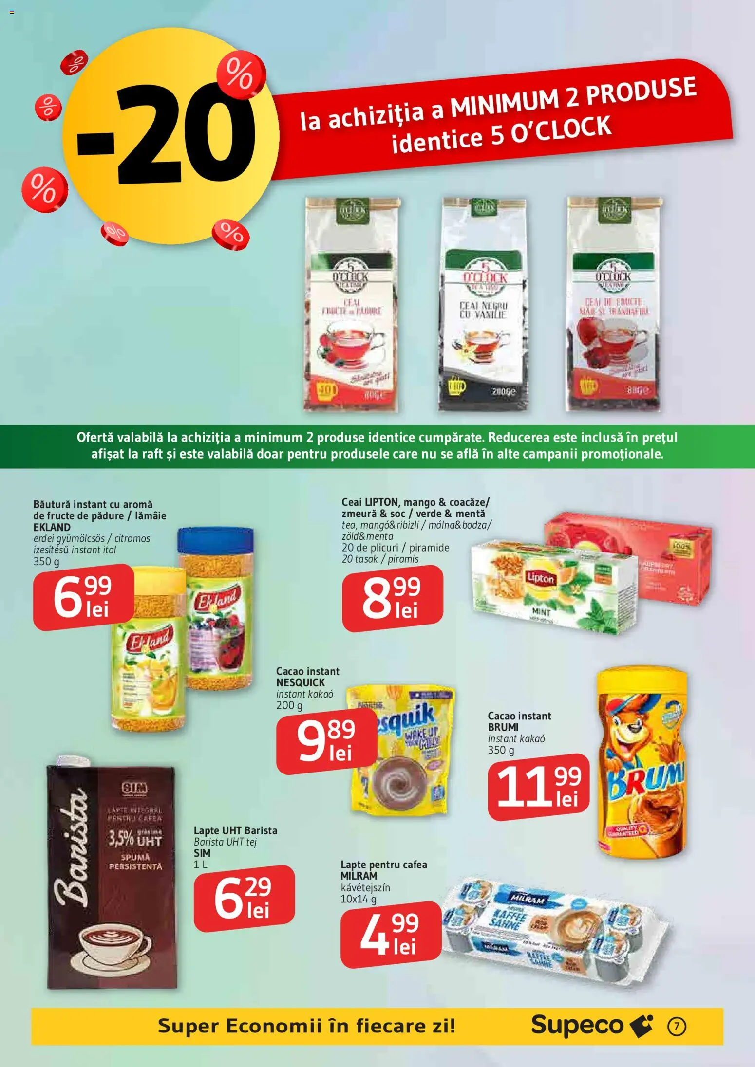 Noul catalog Supeco – valabil de la 27.08.2026 | Pagină: 7 | Produse: Fructe de pădure, Cafea, Ceai, Lămâie