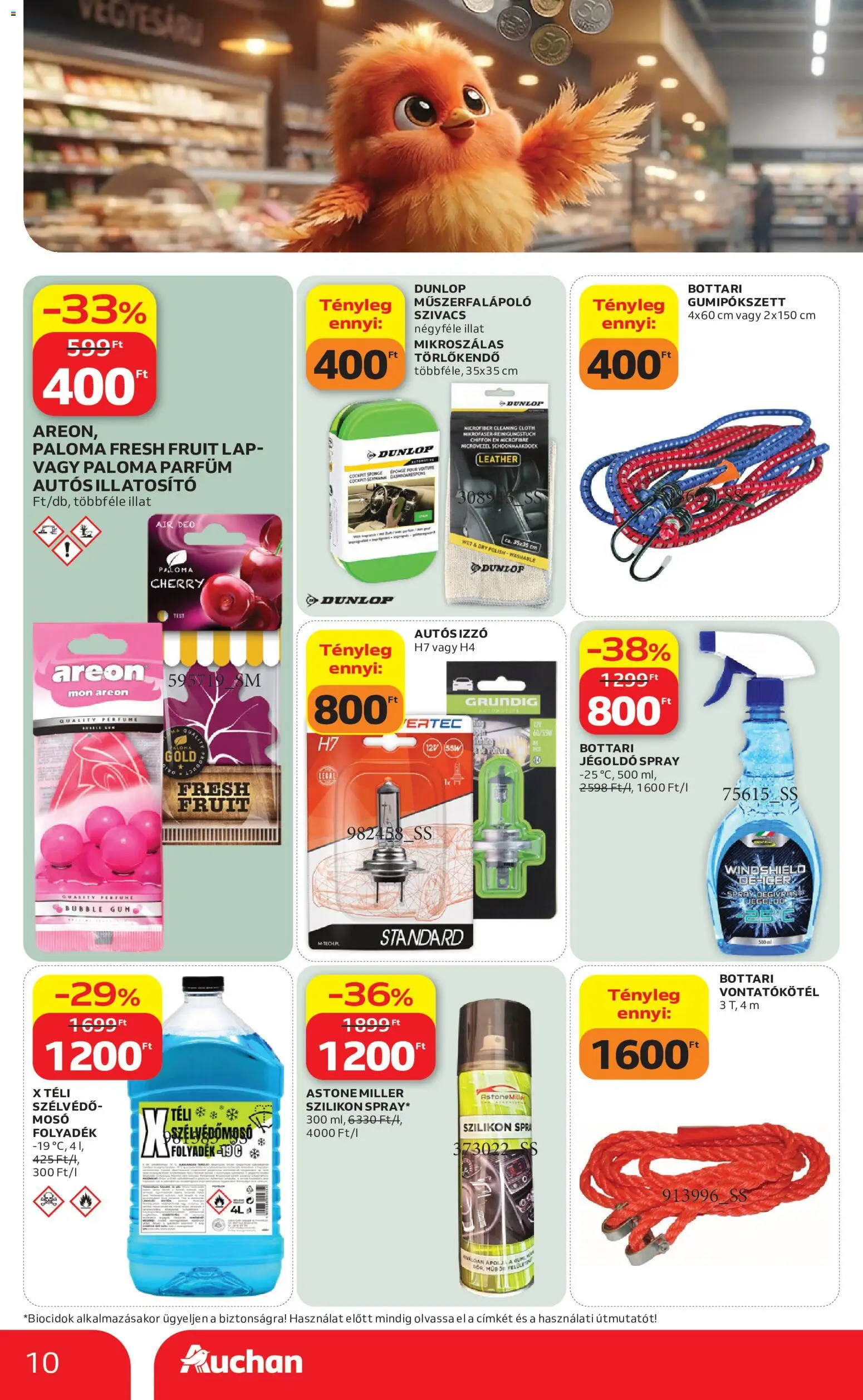 Auchan akciós ujság - amely érvényes a következő dátumtól: 2026.10.01. | Oldal: 10