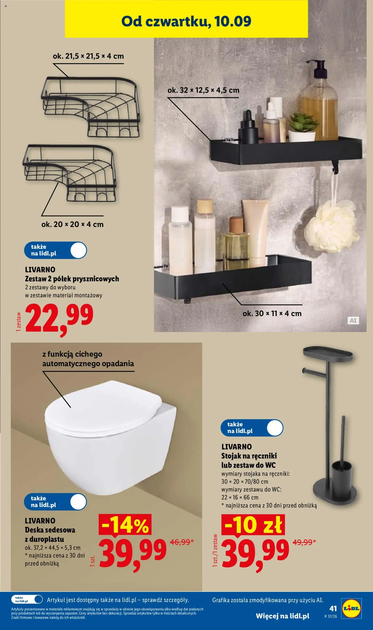 Lidl Polsko katalog od 07.09.2026 | Strana: 47 | Produkty: Wc