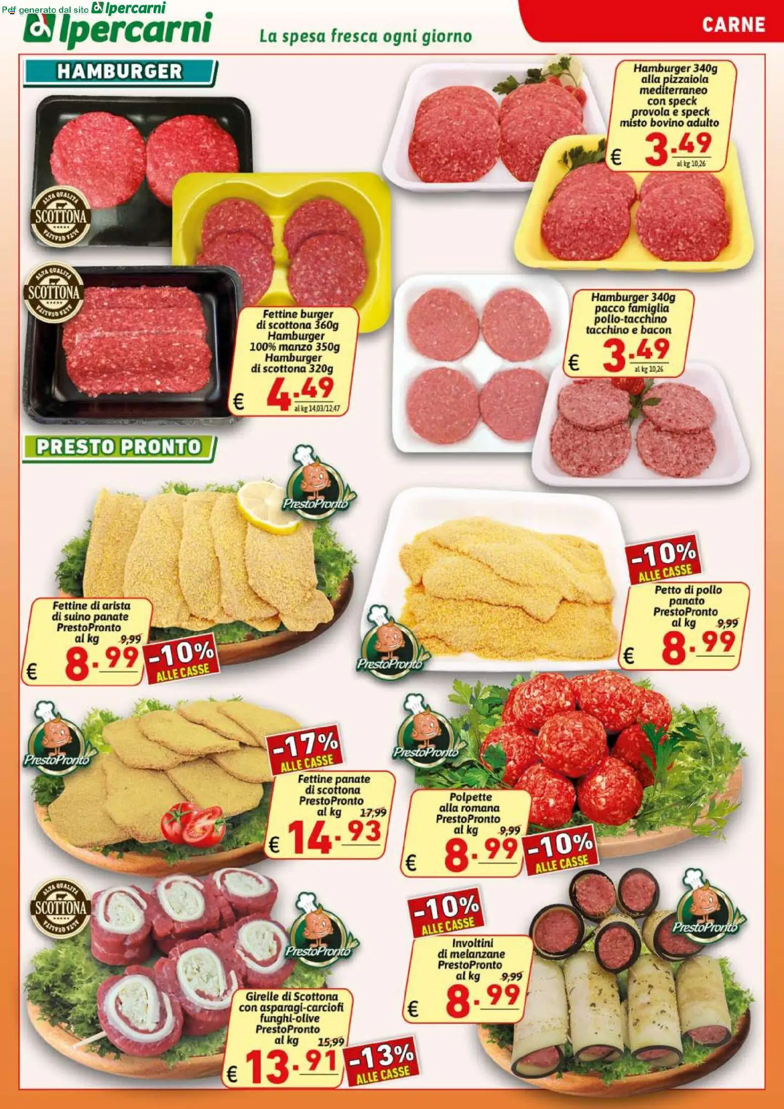 Volantino Ipercarni del 21/08/2026 | Pagina: 3 | Prodotti: Speck, Suino, Carne, Bacon