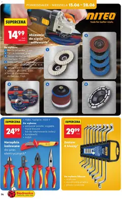 Pogląd oferty "Biedronka gazetka - Hity i inspiracje" - ważna od 13.06.2026 | Strona: 16 | Produkty: Nożyk