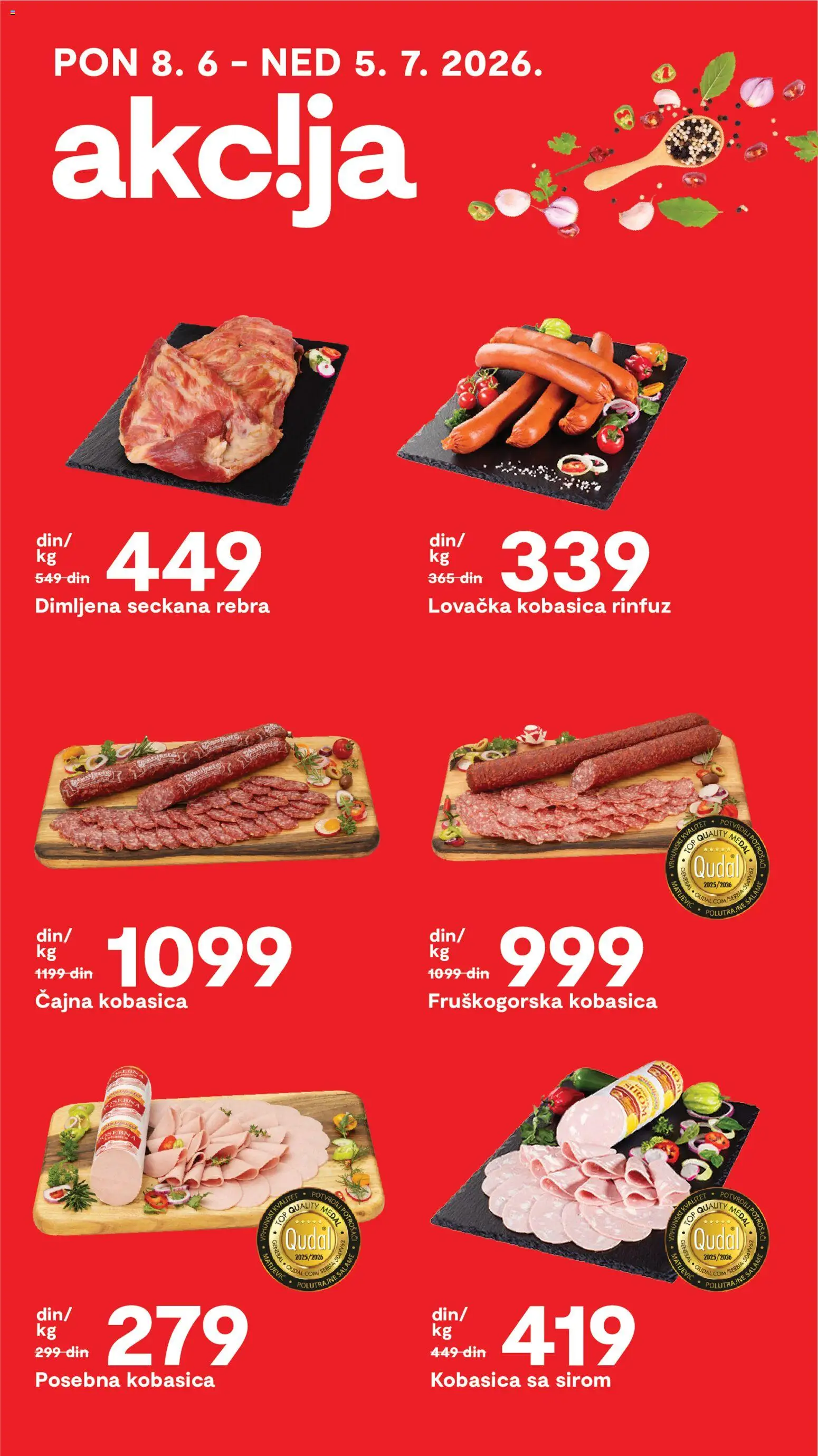 Matijevic katalog - važi od 08.06.2026 | Strana: 11 | Proizvode: Kobasica