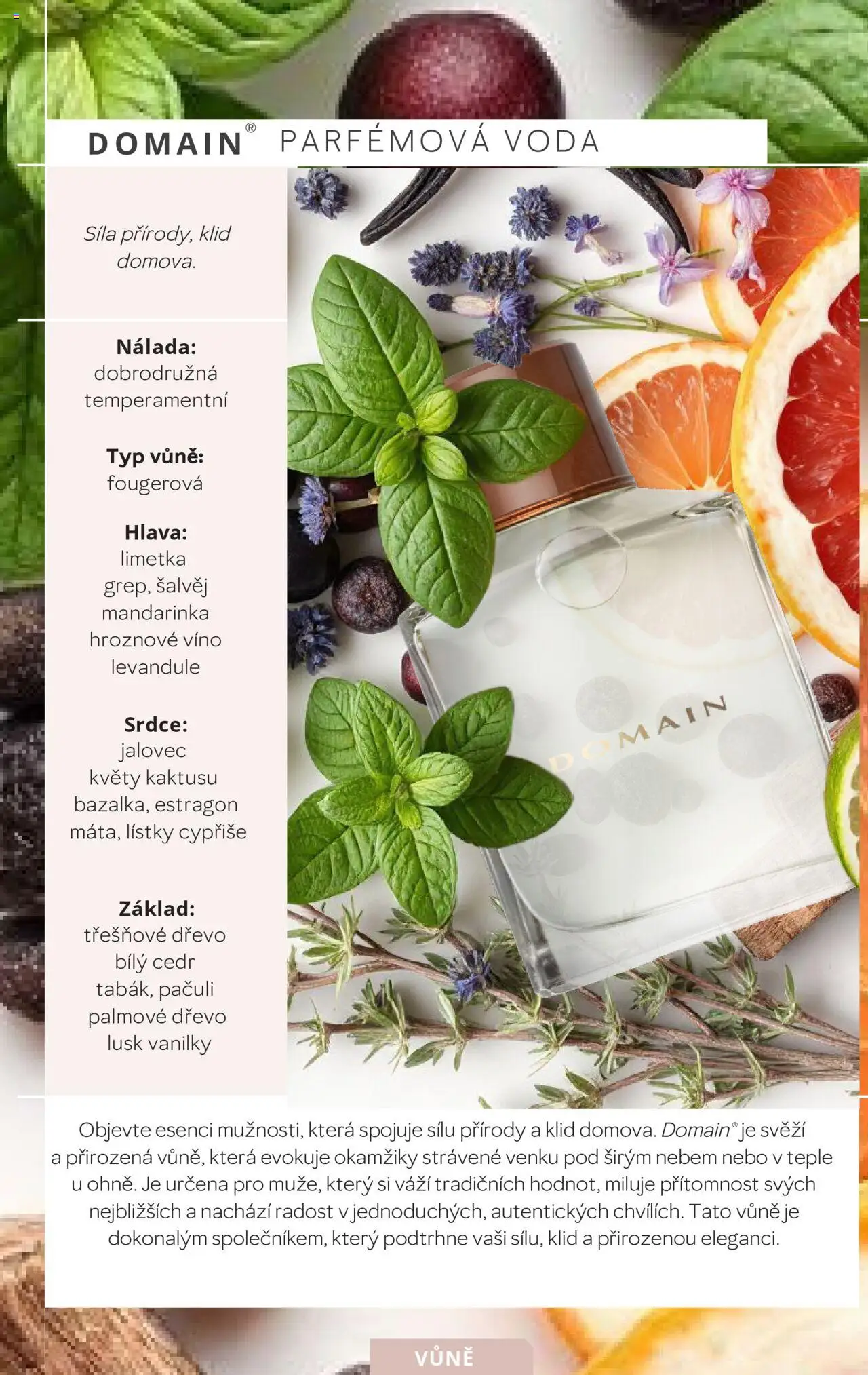 Mary Kay katalog vůní od 07.12.2024 | Strana: 22 | Produkty: Voda, Estragon, Víno, Hroznové víno