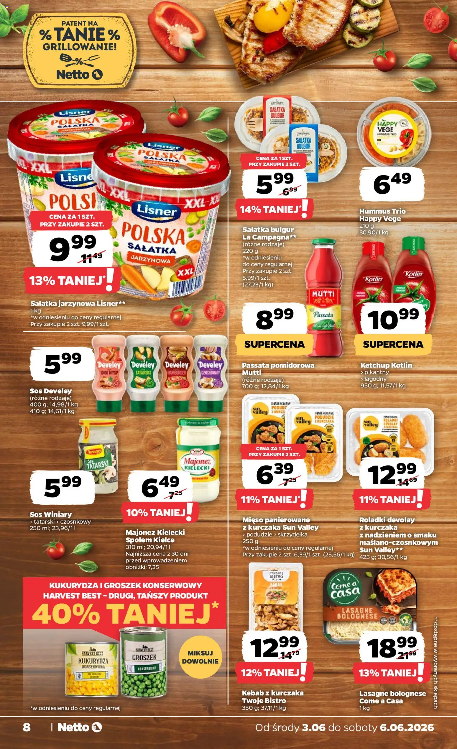 Netto gazetka od środy spożywcza od 03.06.2026 | Strona: 8
