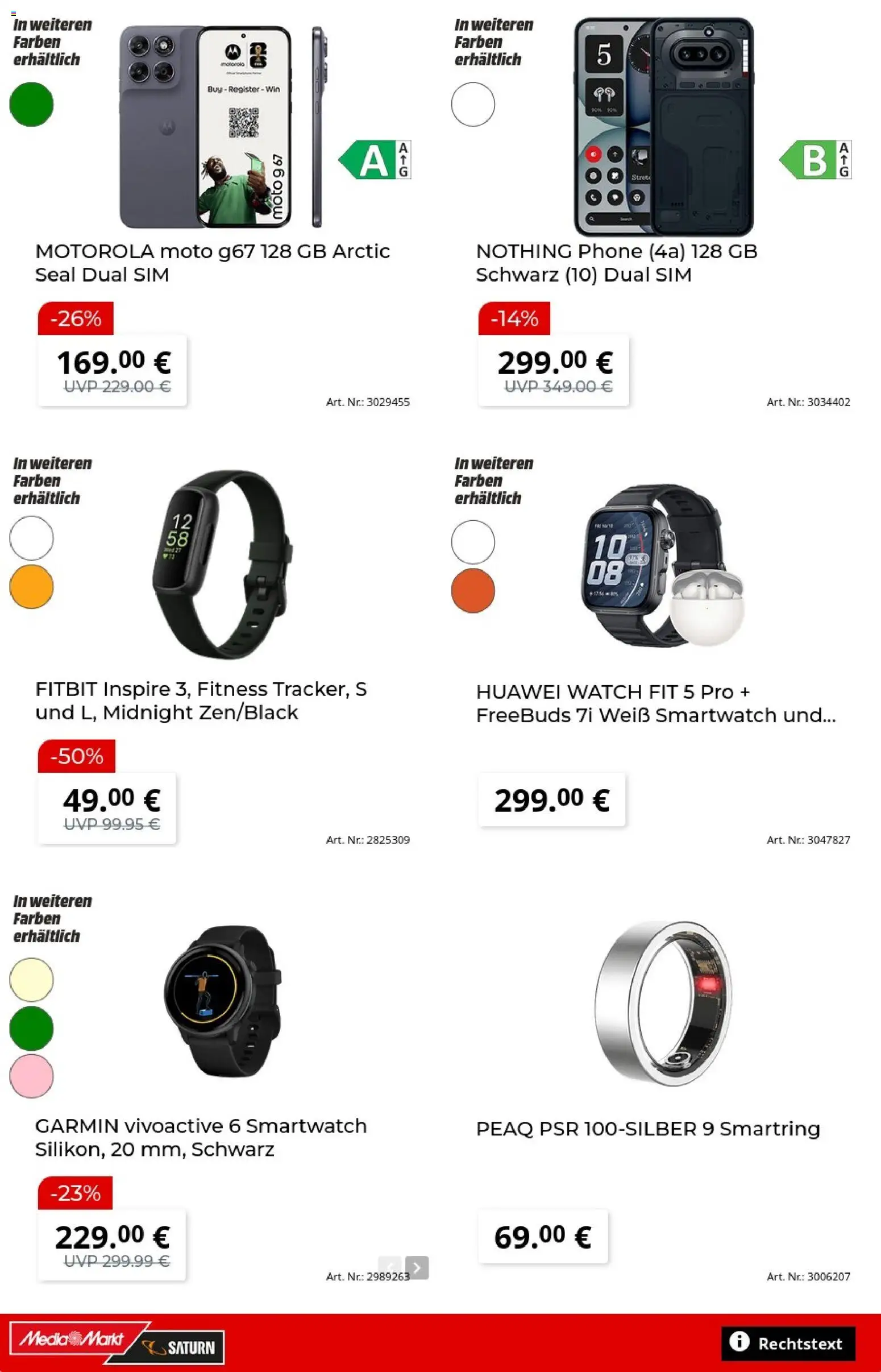 Media Markt Prospekt – gültig ab 11.06.2026 | Seite: 10 | Produkte: Huawei, Smartwatch
