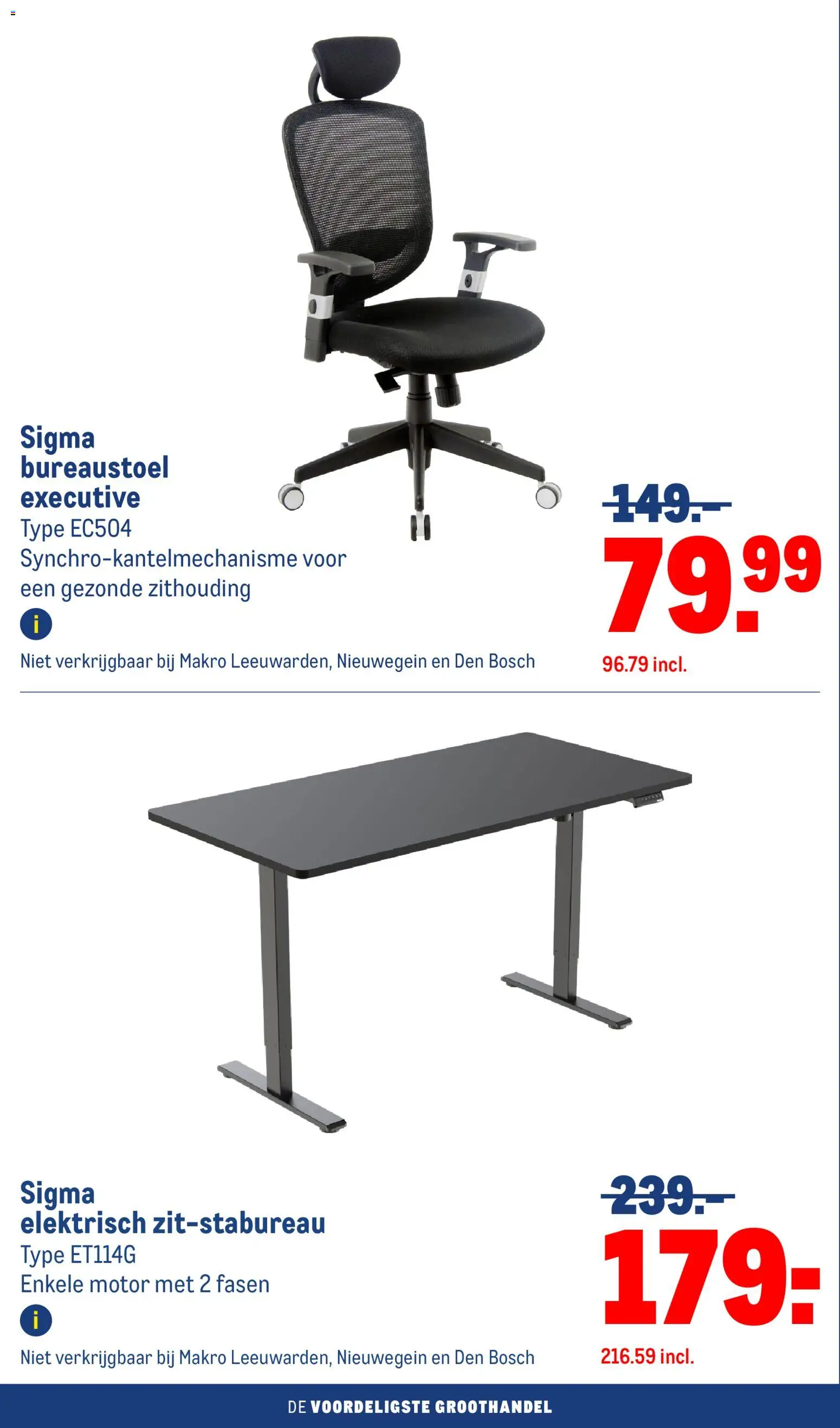 {H1} | Pagina: 98 | Producten: Bureaustoel