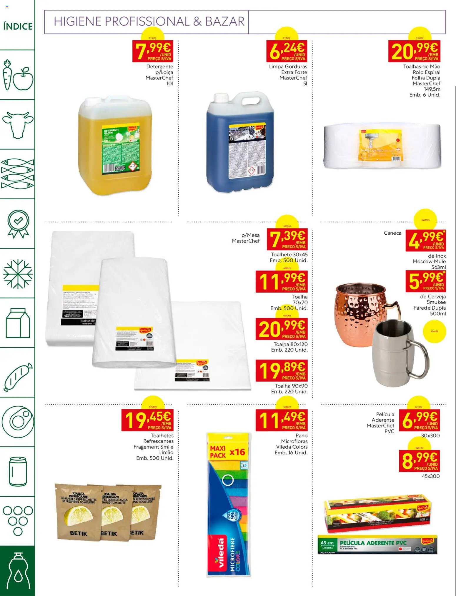 Recheio Horeca Madeira │ válido de 28/07/2026 | Página: 30 | Produtos: Caneca, Detergente, Cerveja