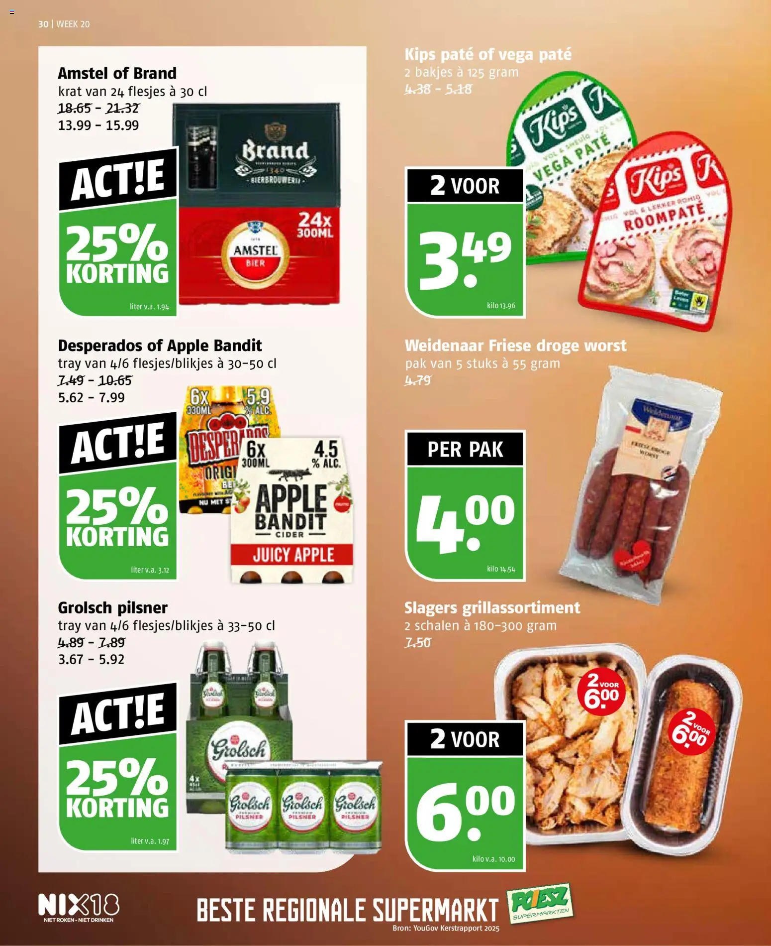 {H1} | Pagina: 30 | Producten: Bier, Borjúlábszár, Worst