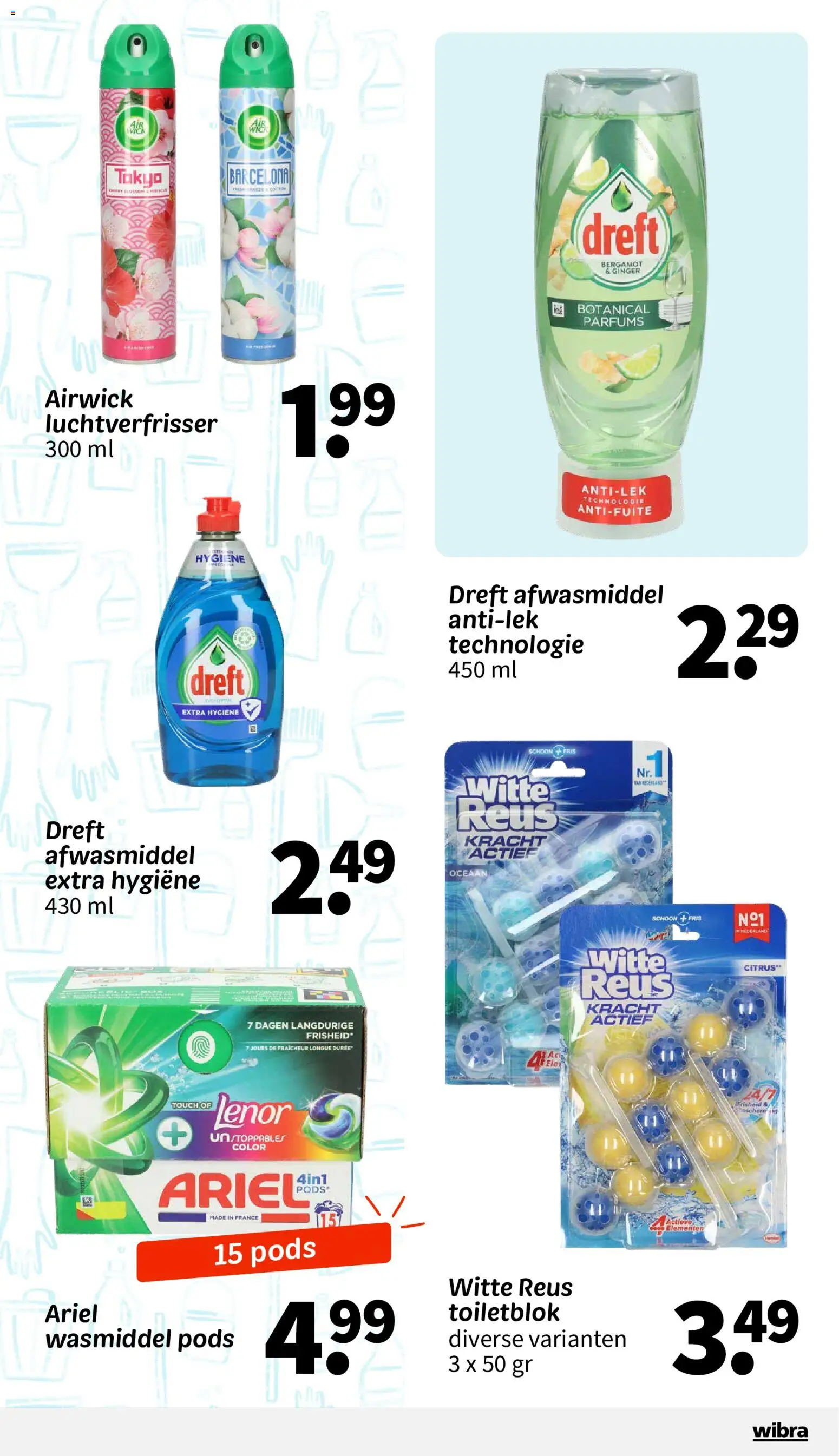 {H1} | Pagina: 18 | Producten: Wasmiddel, Parfums, Afwasmiddel, Luchtverfrisser