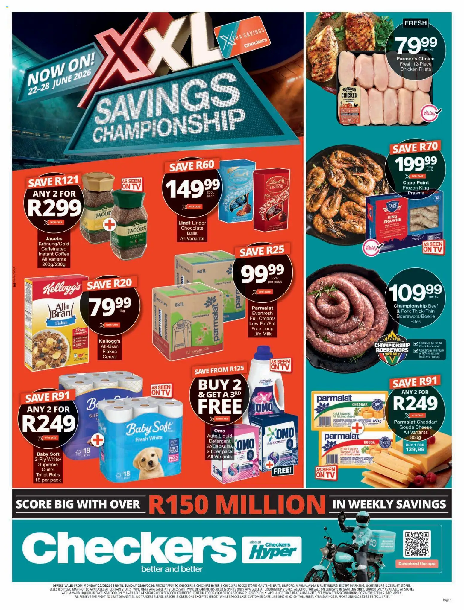 New Checkers catalogue – valid from 22/06/2026 | Page: 1
