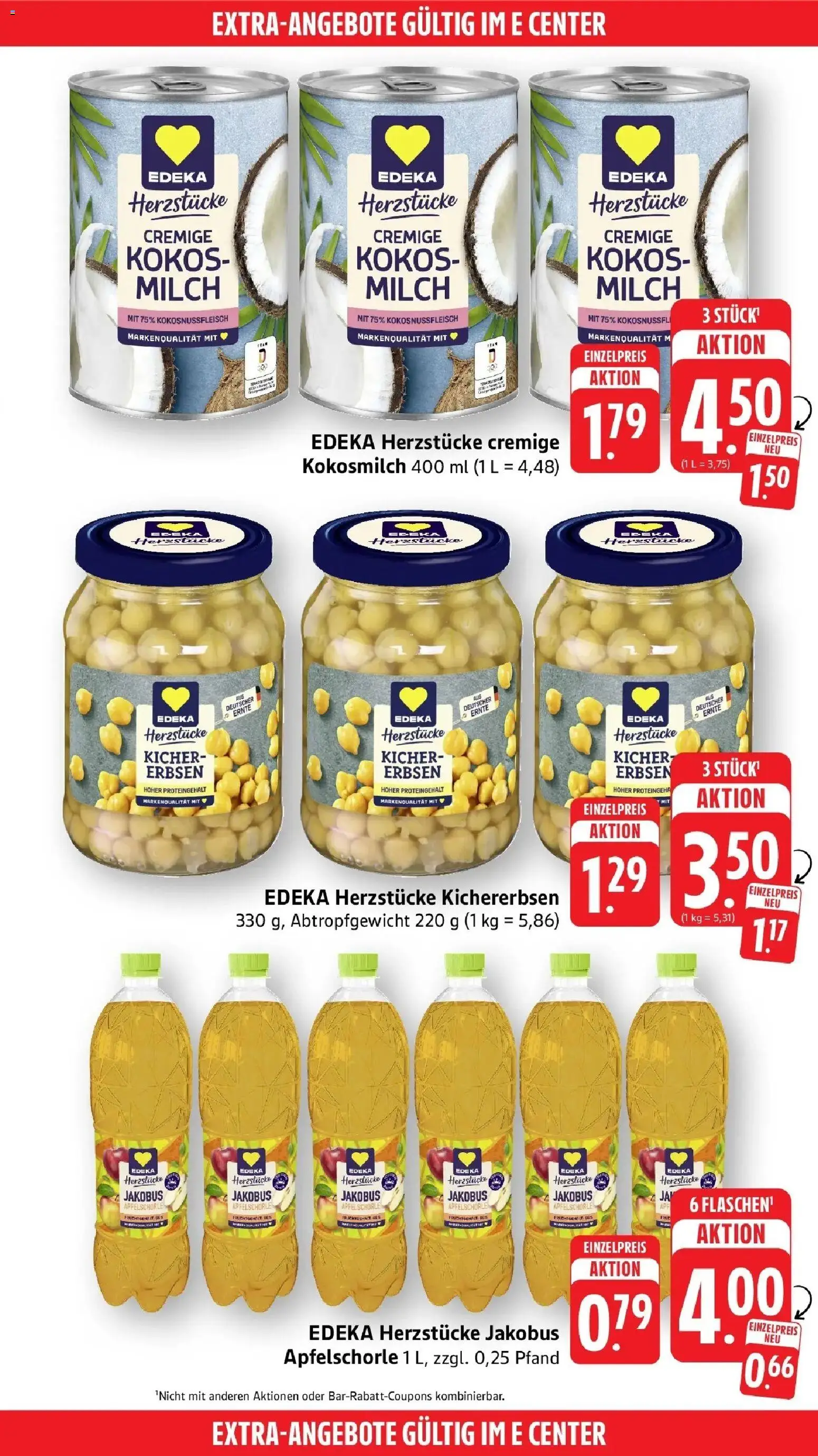 Edeka prospekt Heilbronn – gültig ab 22.06.2026 | Seite: 43 | Produkte: Milch, Erbsen