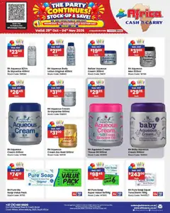 Africa Cash & Carry specials catalogue – valid from 29/10/2026 | Page: 138