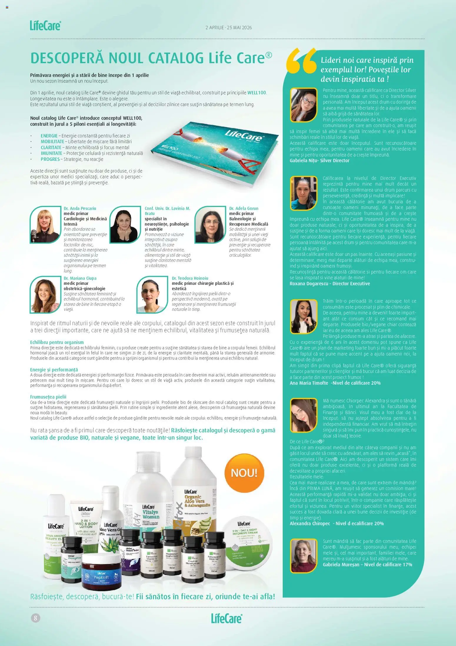 Noul catalog Life Care – valabil de la 02.04.2026 | Pagină: 8 | Produse: Şerit ödül, Aloe vera, Body, Rață