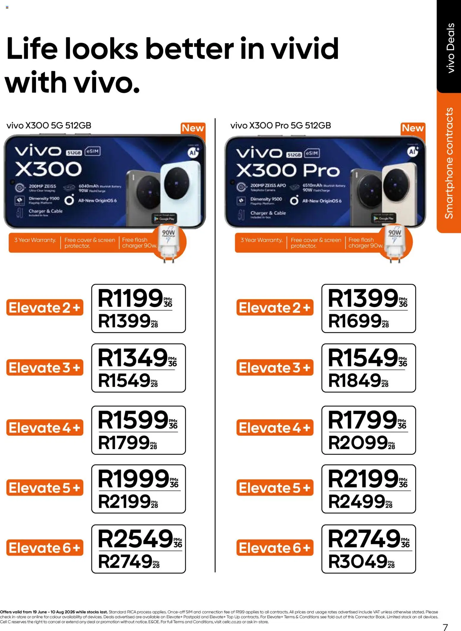 New Cell C catalogue – valid from 19.06.2026 | Page: 9