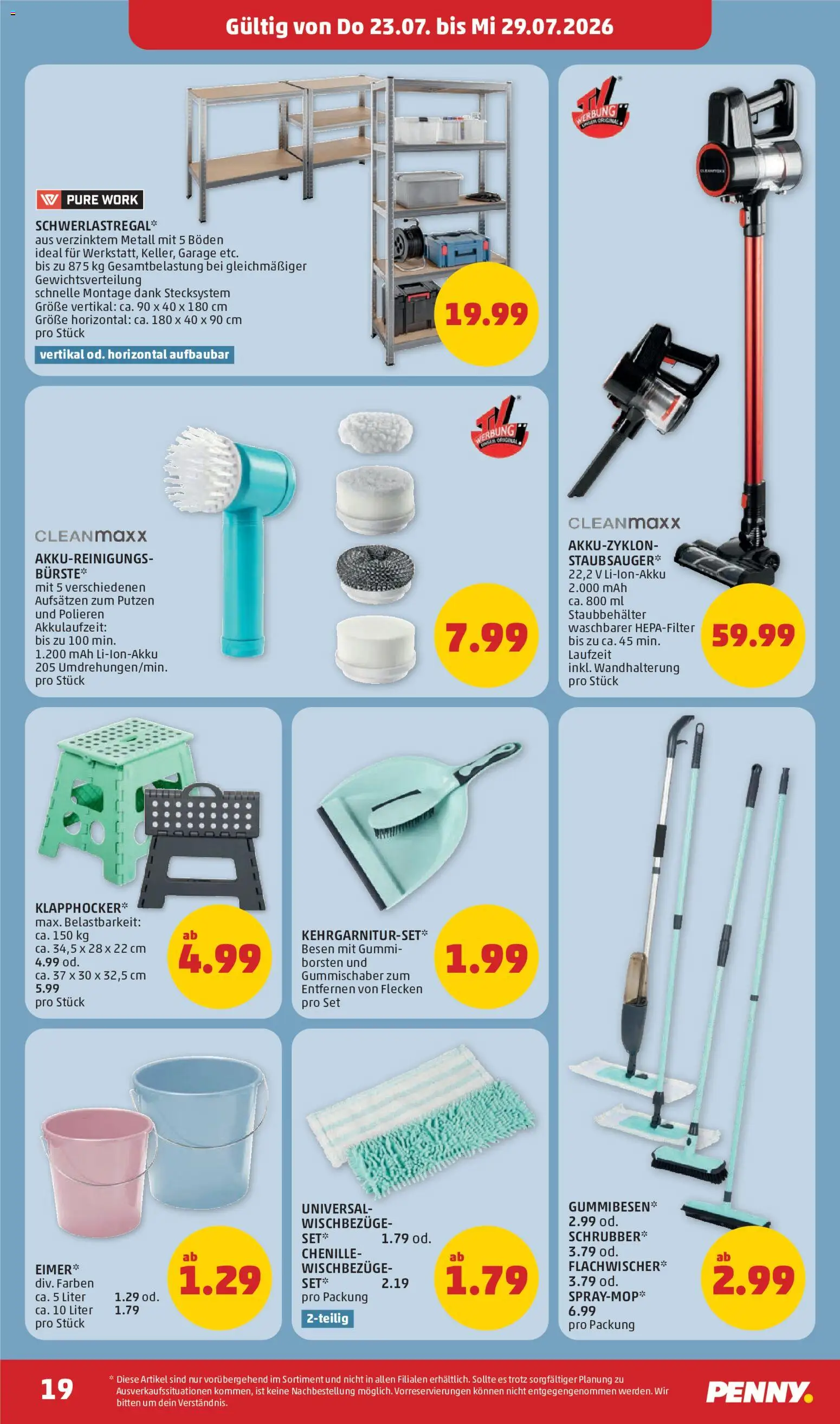 Penny Markt Flugblatt gültig ab 23.07.2026 | Seite: 19