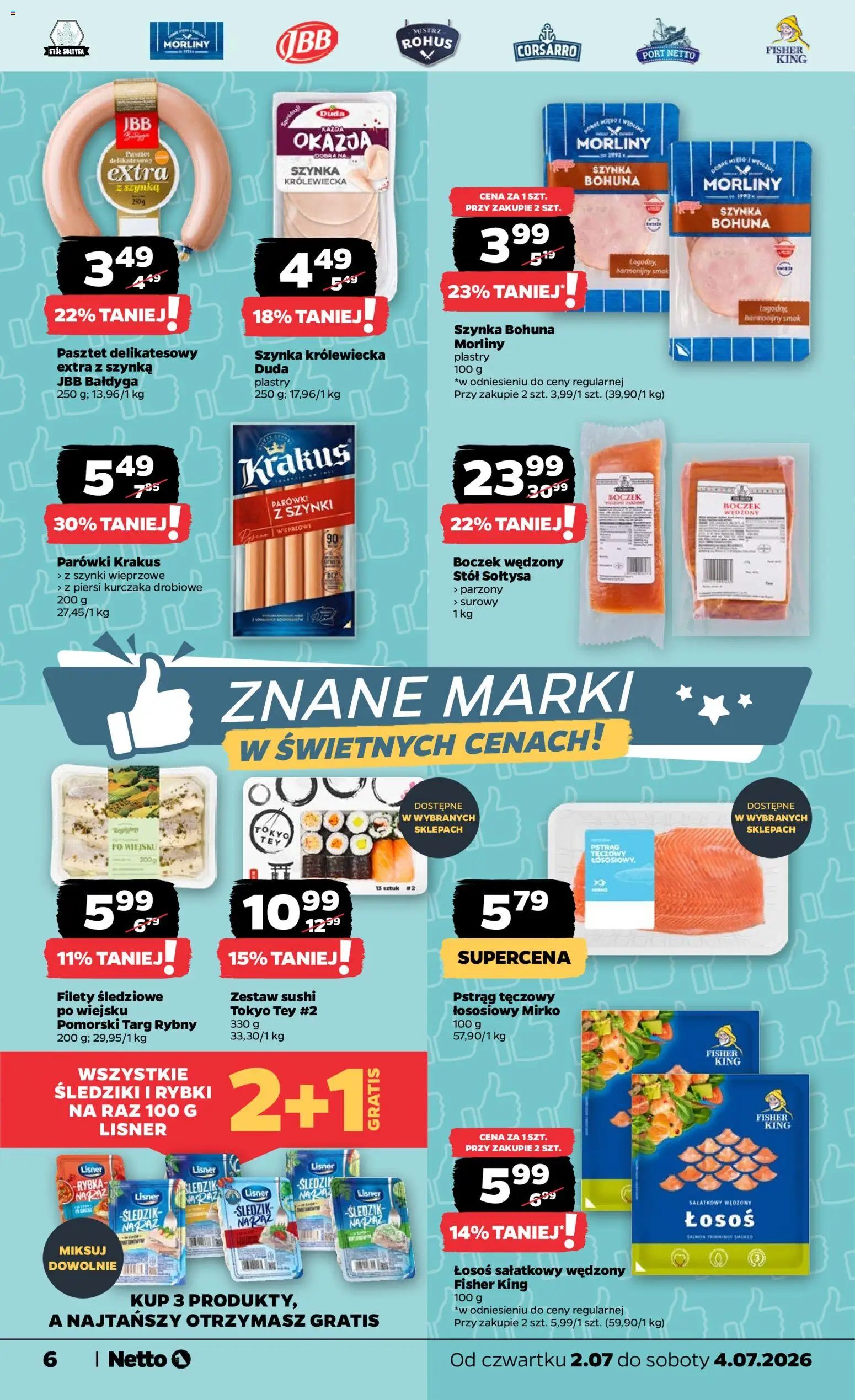 Netto gazetka od czwartku spożywcza od 02.07.2026 | Strona: 6