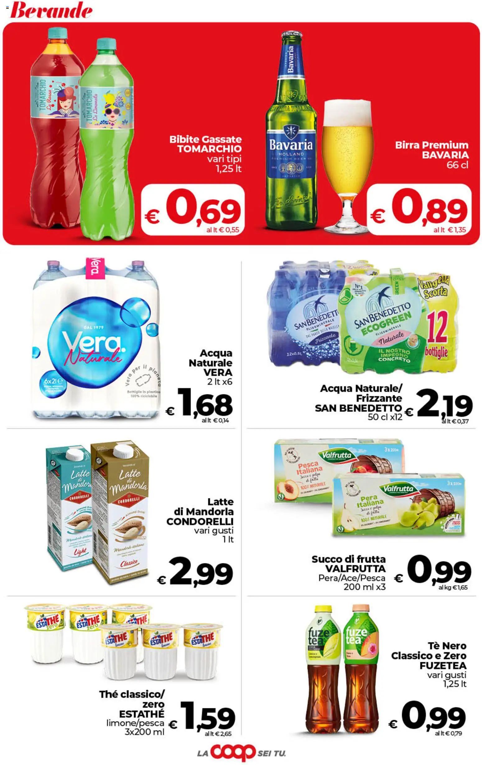Volantino COOP del 01/09/2026 | Pagina: 34 | Prodotti: Limonata, Bevande, Frutta, Pesca
