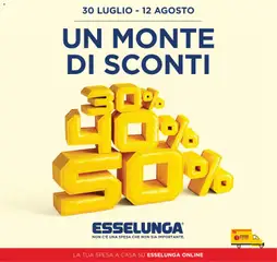 Anteprima del volantino Esselunga S volantino valido a partire dal 30/07/2026