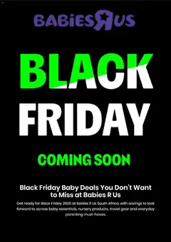 Babies R Us specials catalogue – valid from 20/10/2026